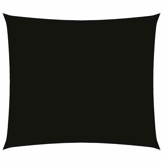Sunshade Sail Oxford Fabric Rectangular 2.5x3 m Black