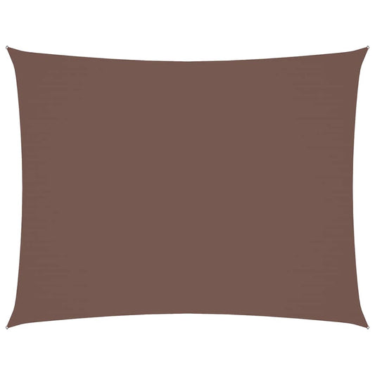 Sunshade Sail Oxford Fabric Rectangular 2x3.5 m Brown