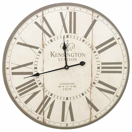 Wall Clock | Multicolour | MDF | Giant | Classic/Traditional | Wall Clock