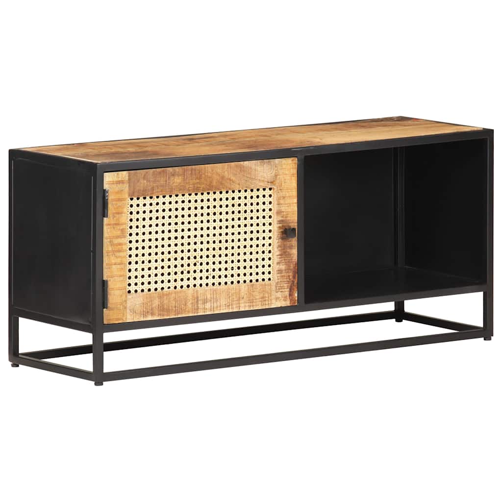 TV Cabinet | Natural Mango Wood | Solid Build | Medium | TV Cabinet