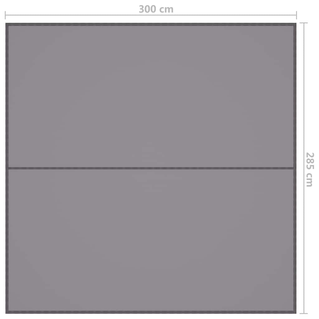 Outdoor Tarp 3x2.85 m Grey