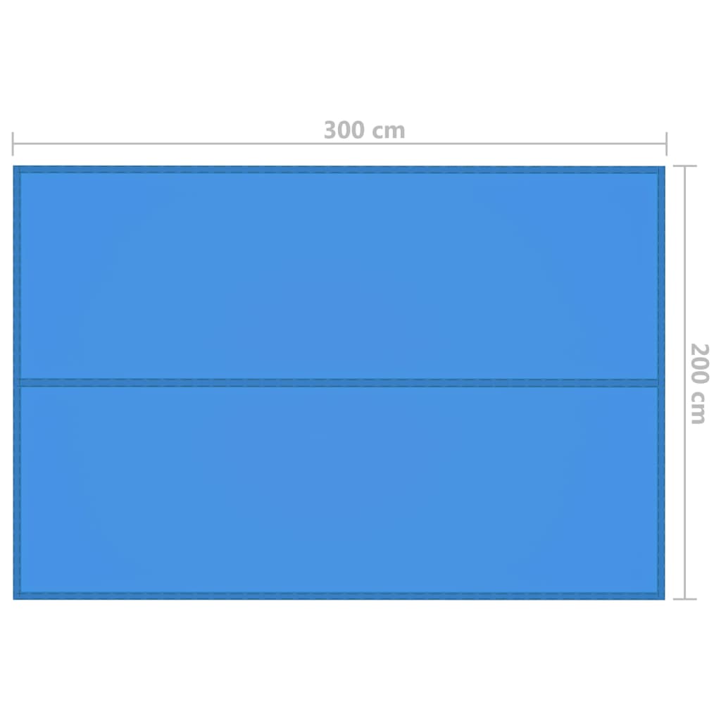Outdoor Tarp 3x2 m Blue