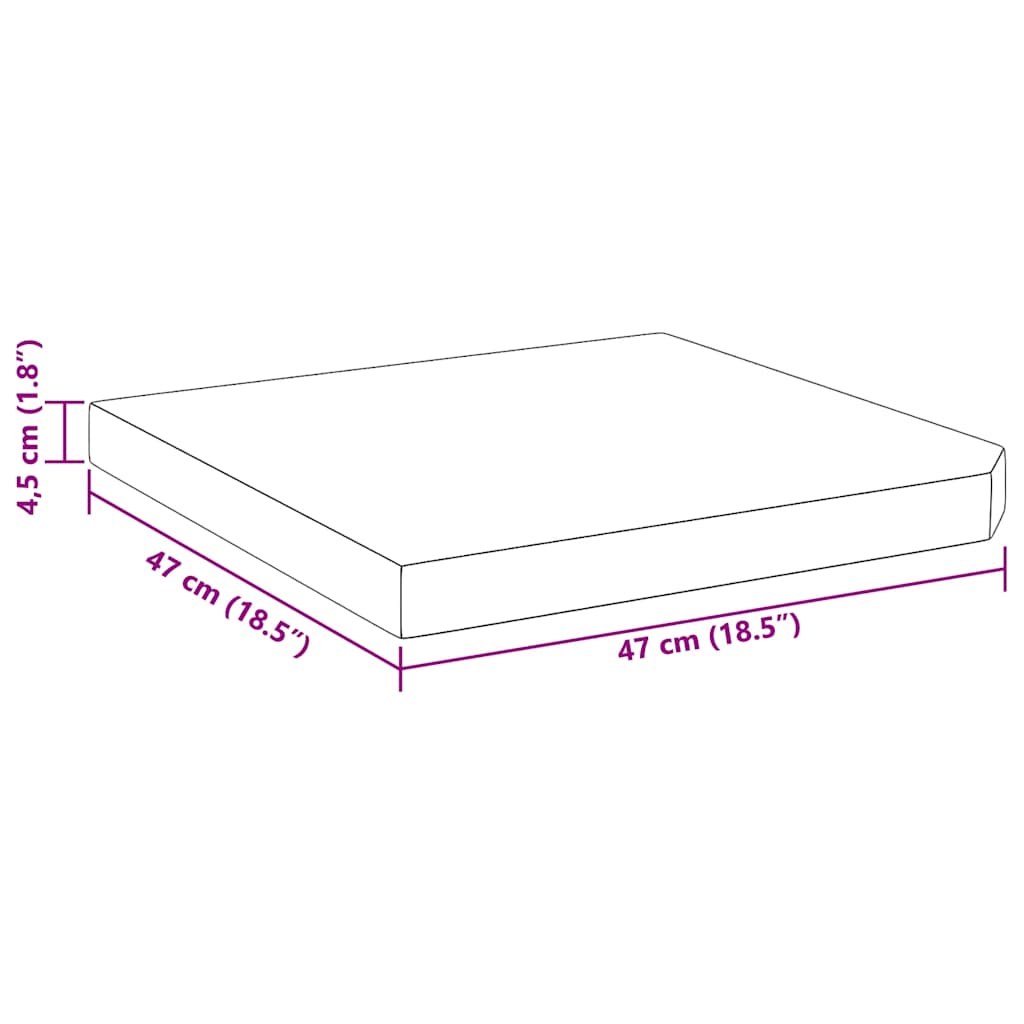 Umbrella Weight Plate Black Granite Square 25 kg