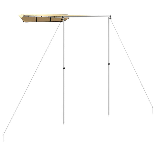148134 vidaXL Camper & Caravan Awning 1,8x2x2,15 m Beige