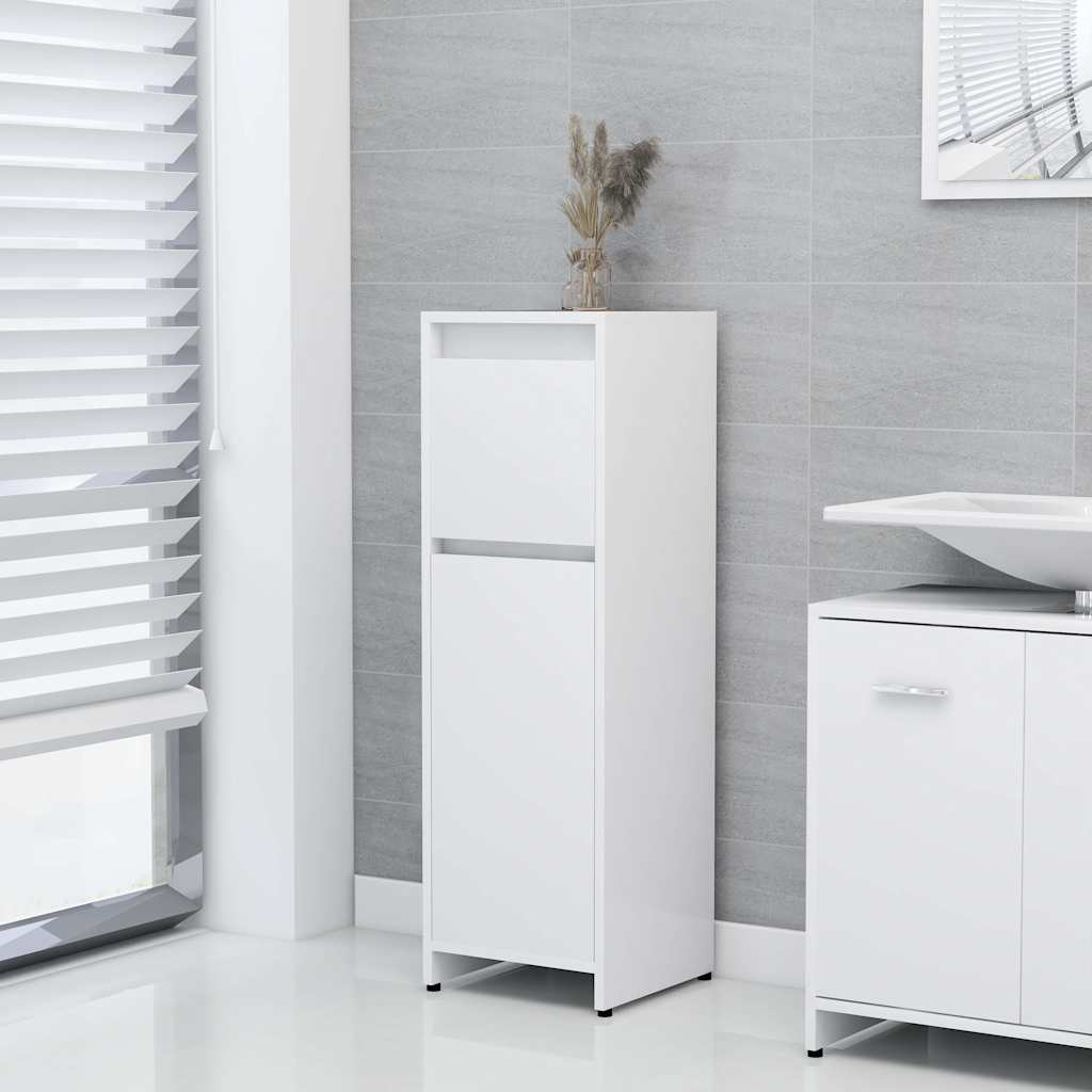 Bathroom Furniture Set | White | Engineered wood | Medium