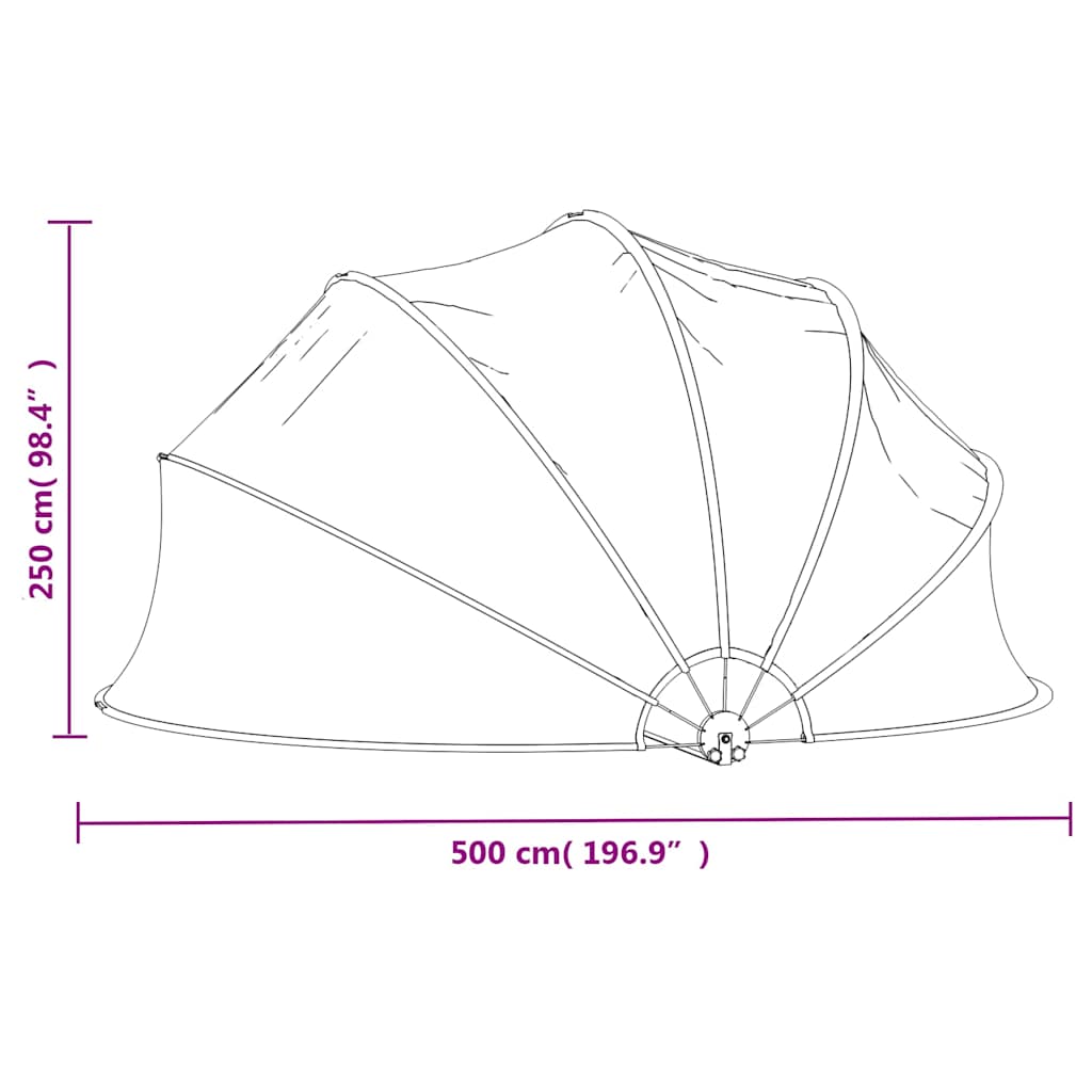 Pool Dome | Transparent | PVC, Fibreglass | Large | Collapsible