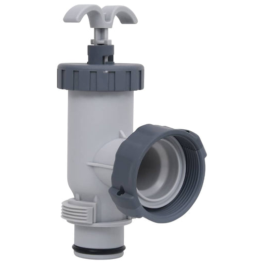 Plunger Valve | Grey | PP (Polypropylene) | Standard
