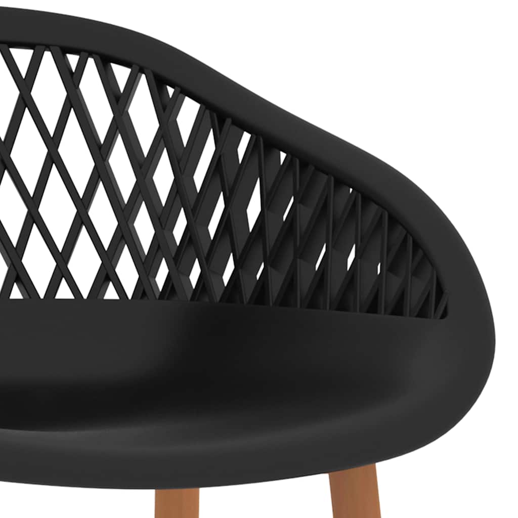 Bar Set | White and Black | MDF, PP, Metal | Average | Ergonomic