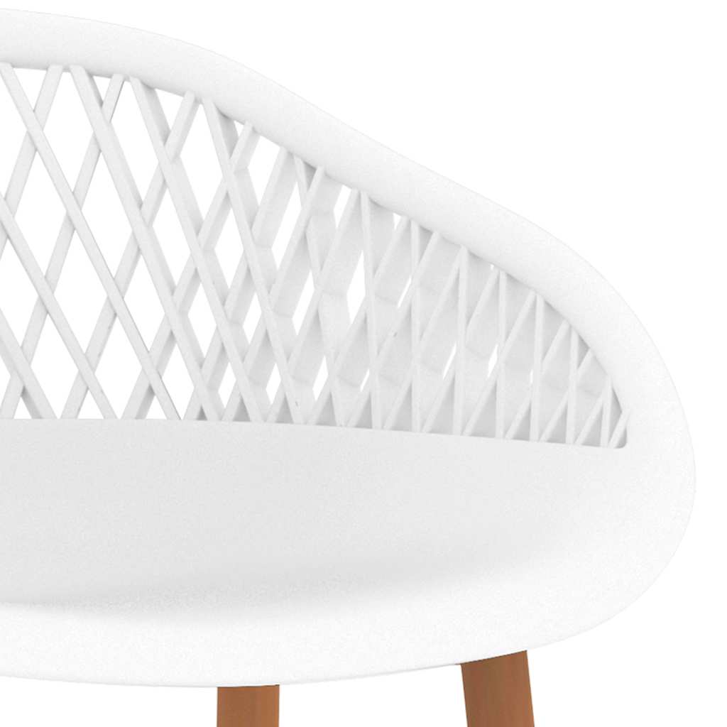 Bar Set | White | MDF, PP, Metal | Medium | Modern | Bar Set