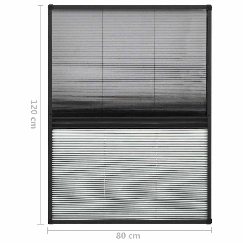 Window Screen | Anthracite frame, Black mesh, White shade