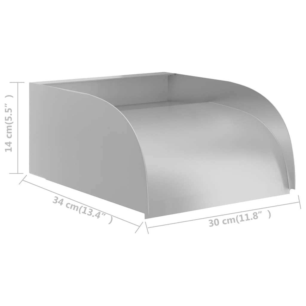 Waterfall | Silver | Stainless steel 304 | Medium | Durable | Waterfall