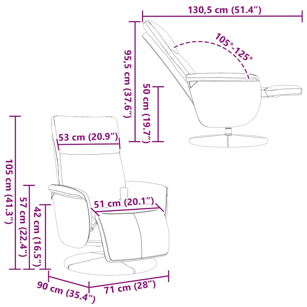 Party Tent Roof 4x3 m Brown 270 g/m²