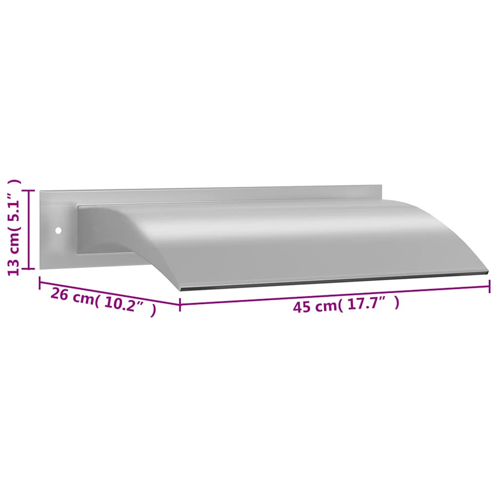 Pool Fountain | Silver | Stainless Steel (SS 304) | Medium
