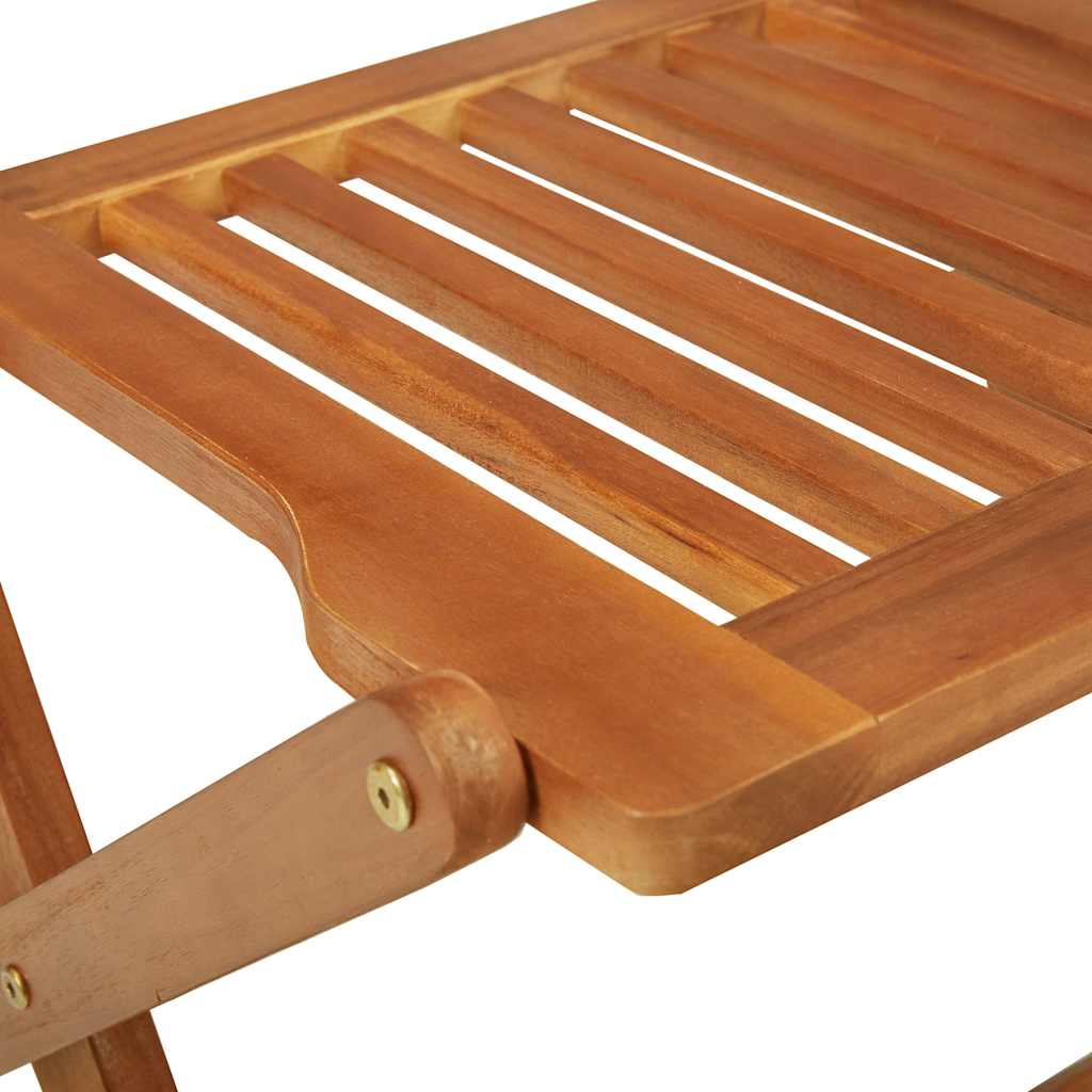 Garden Dining Set | Natural wood | Solid Acacia wood | Compact