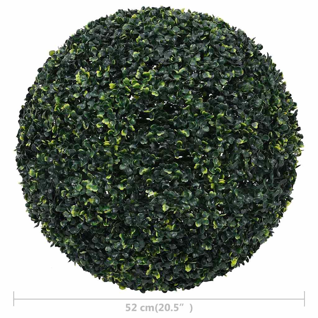 Fake Boxwood Ball | Mixed Green | Polyethylene | Large
