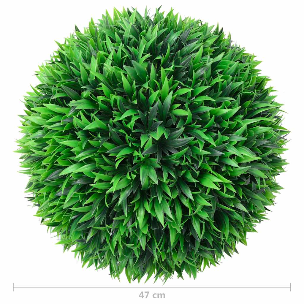 Artificial Boxwood Ball | Mixed Green | Polyethylene | Medium