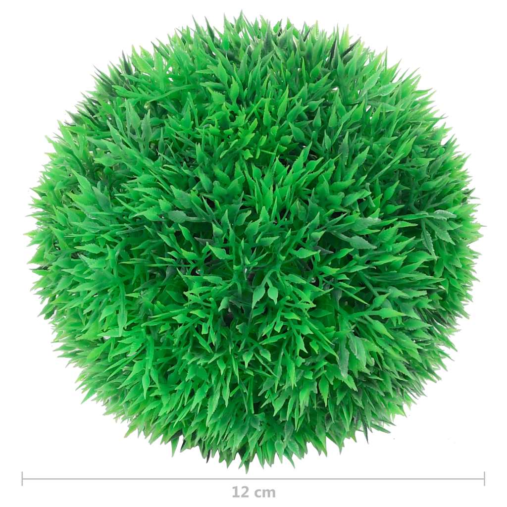 Green Artificial Boxwood Ball | Polyethylene | 12 cm diameter