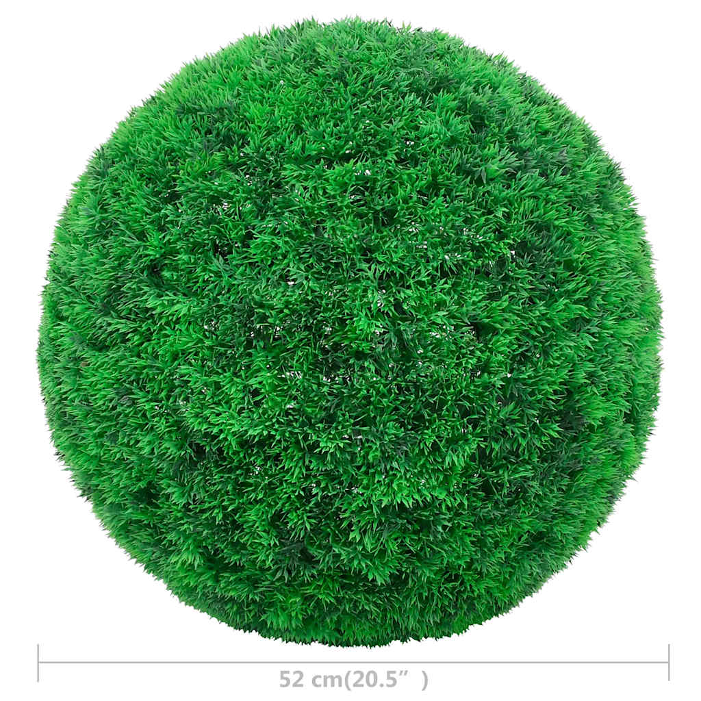 Artificial Boxwood Ball | Mixed Green | Polyethylene | Medium