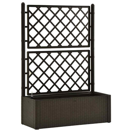 Raised Bed | Mocha | Plastic (PP) | Large | Waterproof materials