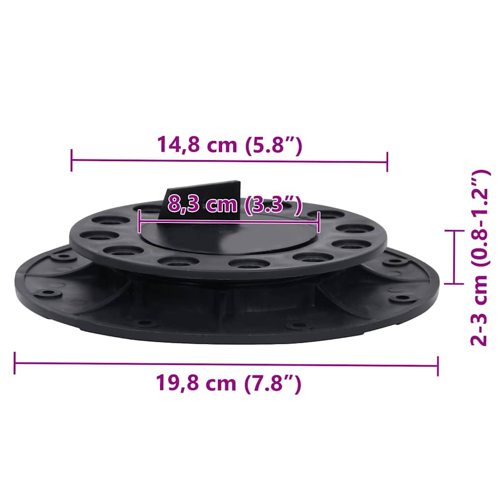 Adjustable Feet for Decking 10 pcs 20-30 mm