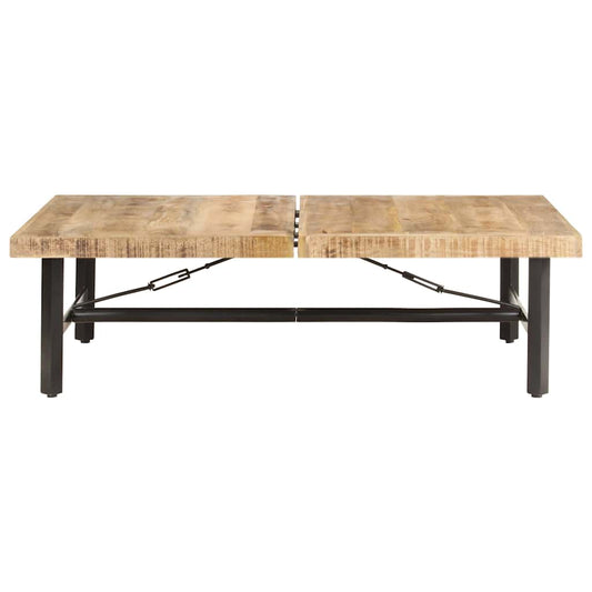 Coffee Table | Natural wood and black