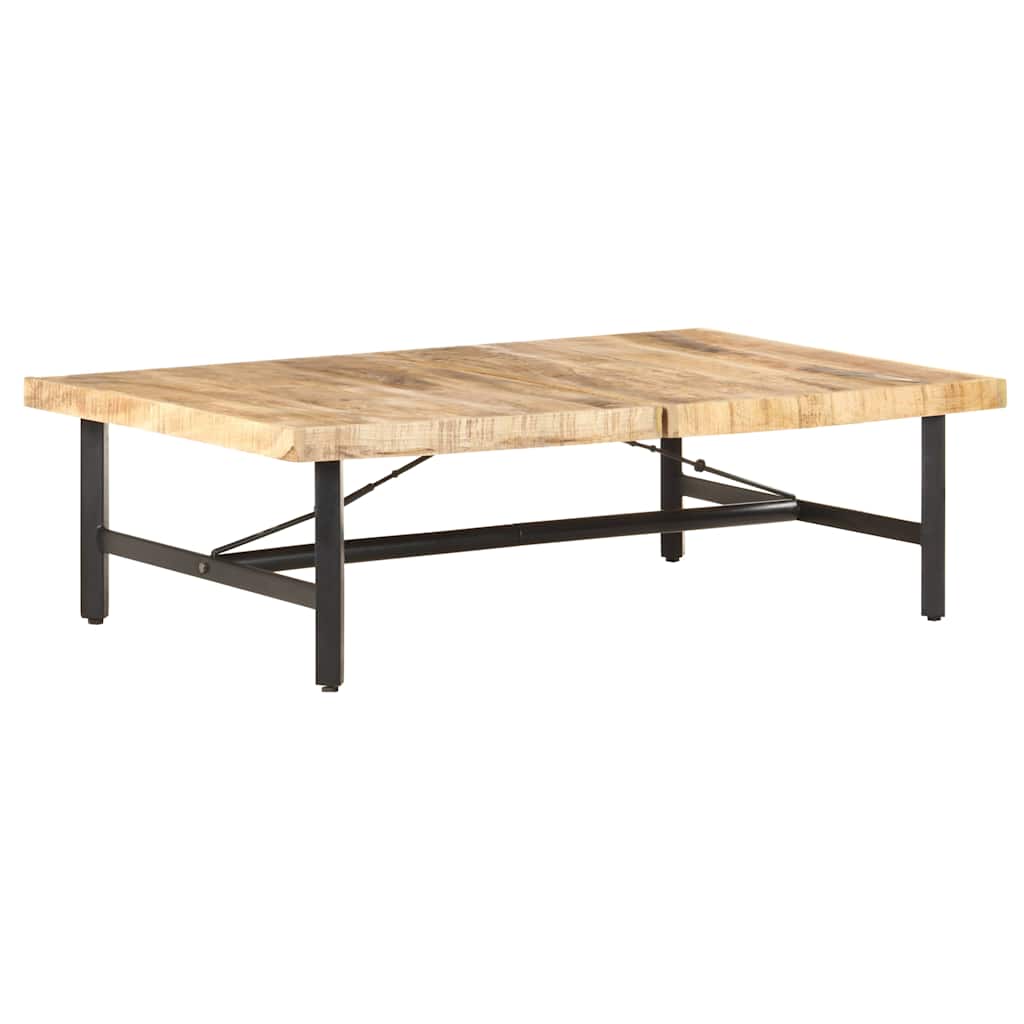 Coffee Table | Natural wood and black