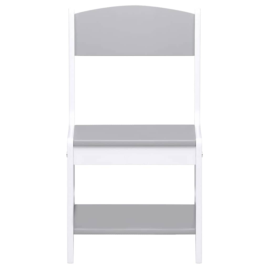 Kids Table and Chair | White | MDF | 48 cm height, 62 cm width