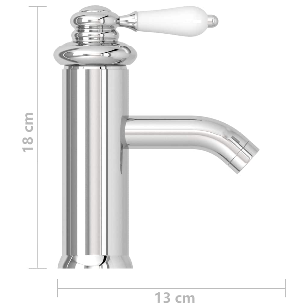 Bathroom Basin Faucet Chromed Finish 130x180 mm