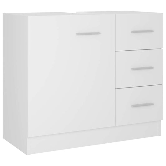 Sink Cabinet | White | Engineered wood | Medium | Bathroom Sink Cabinet