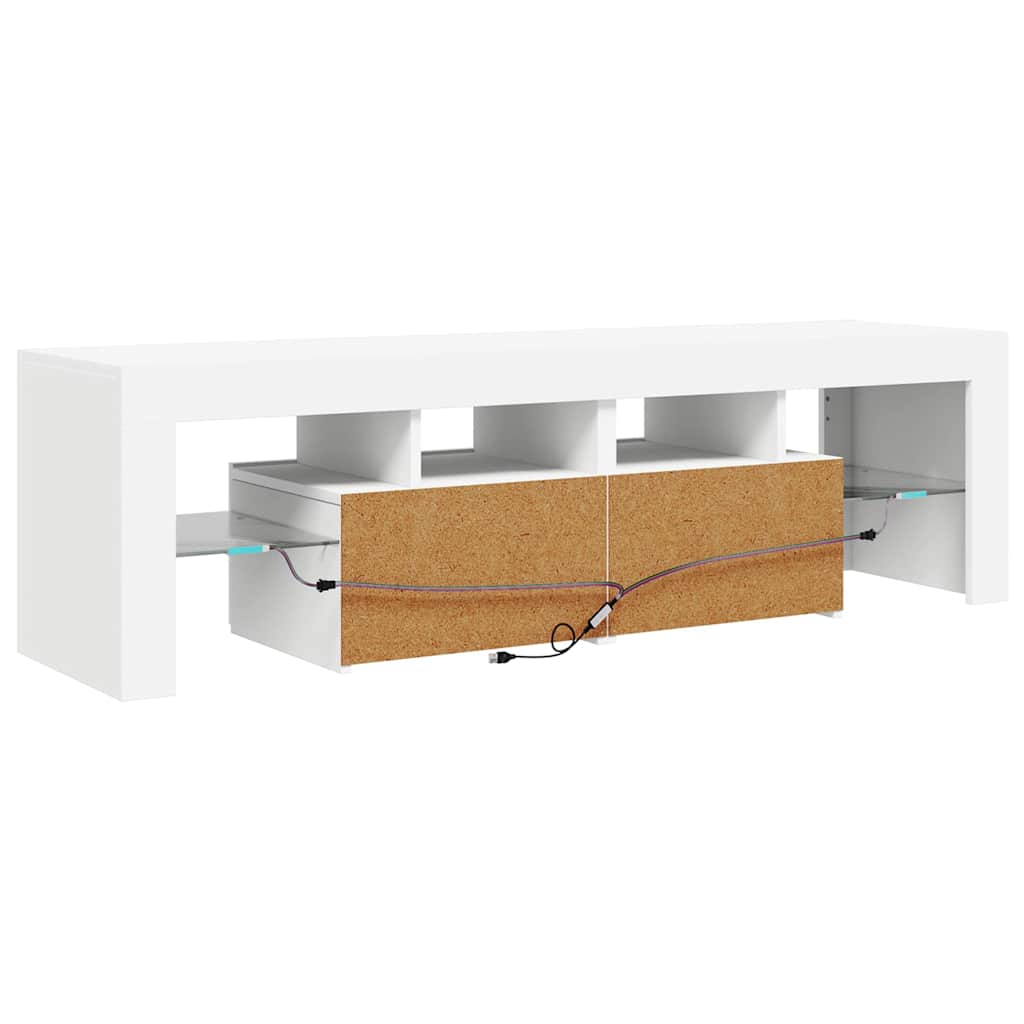 TV Cabinet | White | Engineered wood | Medium | Storage | TV Cabinet