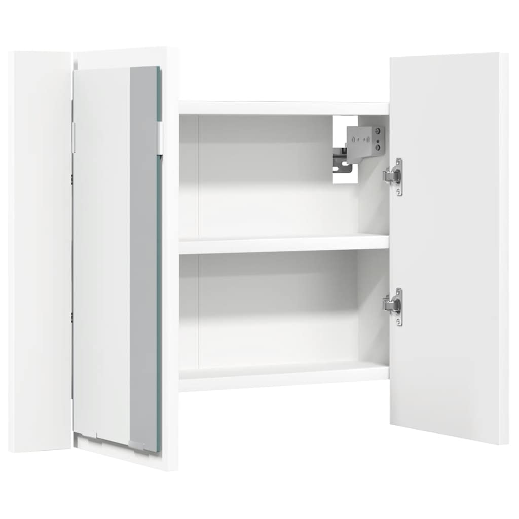 Led Mirror Cabinet | White | Engineered wood, Acrylic | Compact