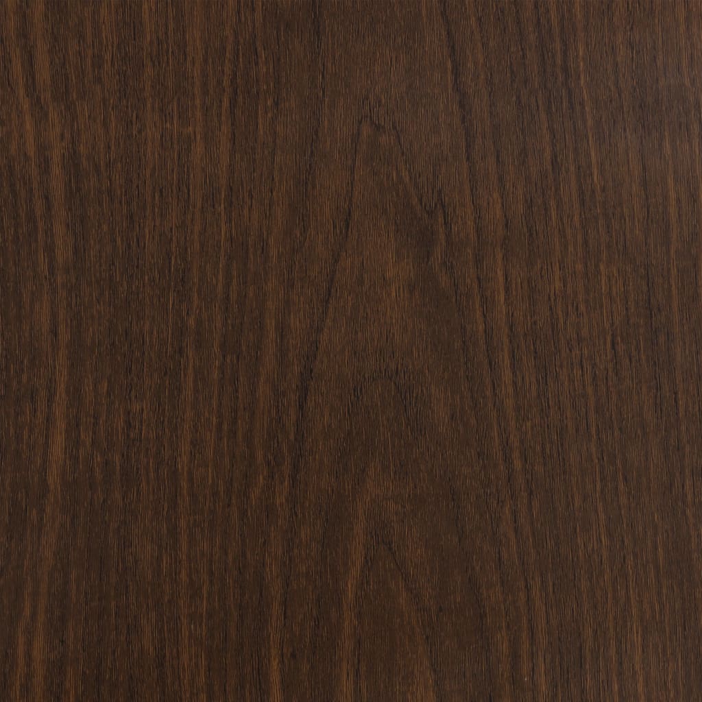 Door Film | Set of 4 | Dark Oak | PVC | 210 x 90 cm | Decorative Inlays