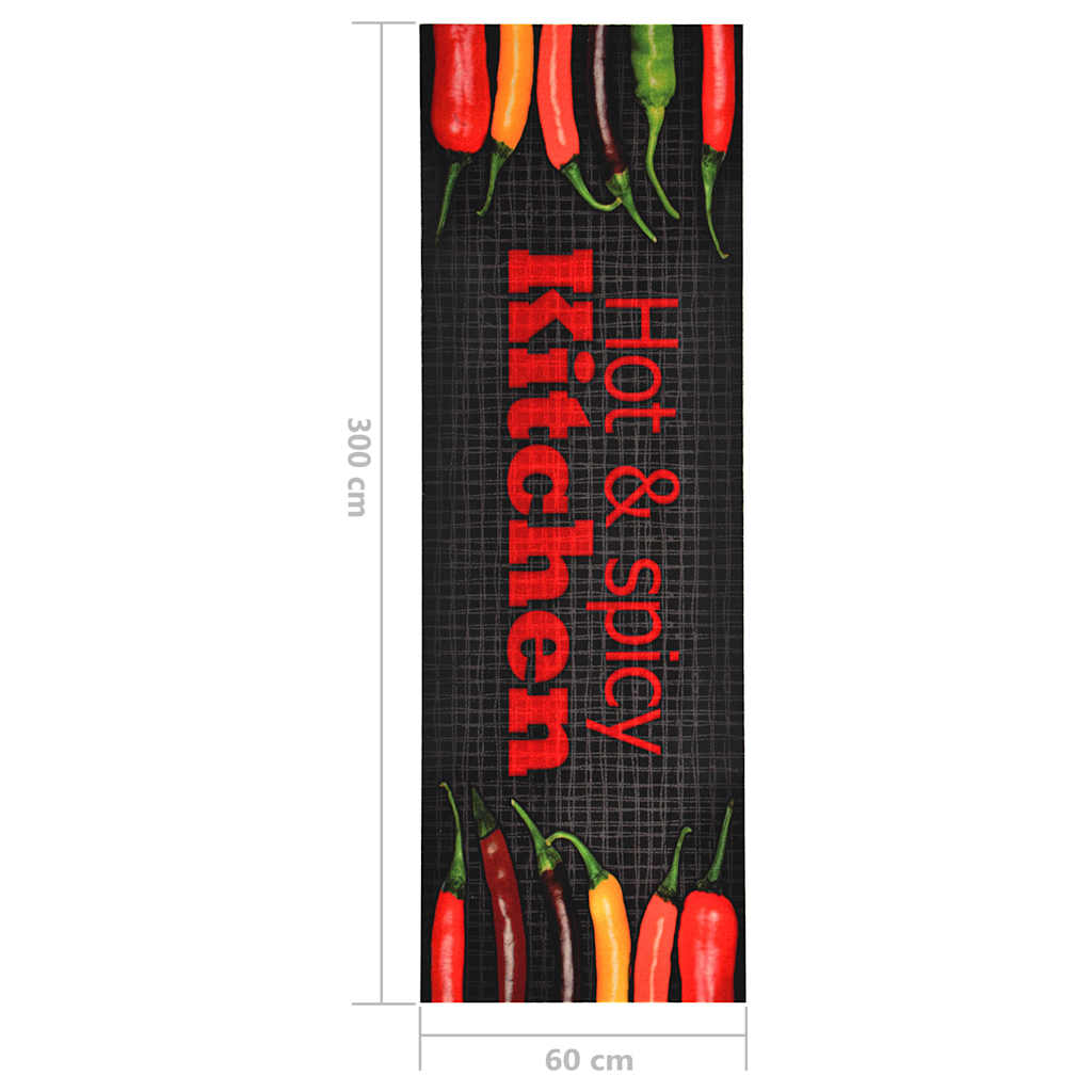 Kitchen Carpet | Multicolour | Polyamide | 300 x 60 cm | Non-slip