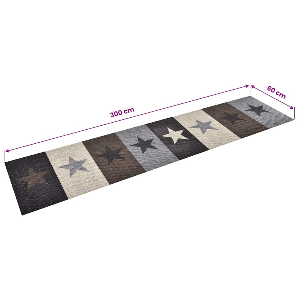Kitchen Carpet | Multicolour | Polyamide, Latex | 300 x 60 cm