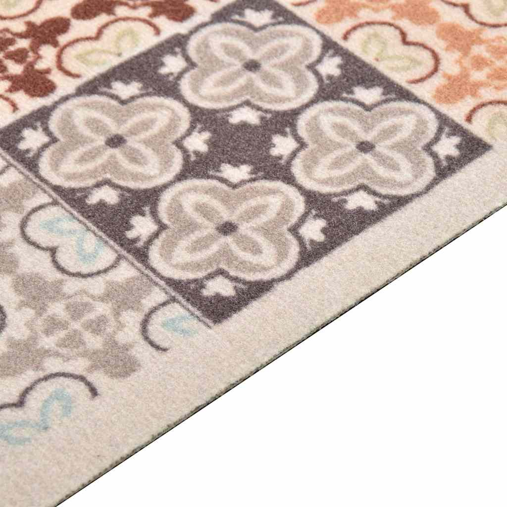 Kitchen Carpet Washable Mosaic Colour 60x180 cm