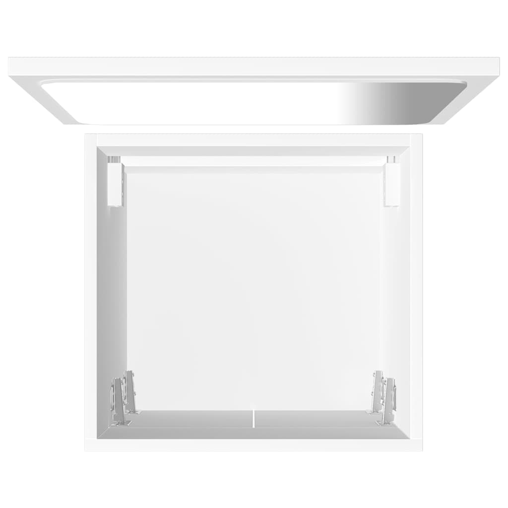 Bathroom Furniture Set | White | Engineered wood | Compact