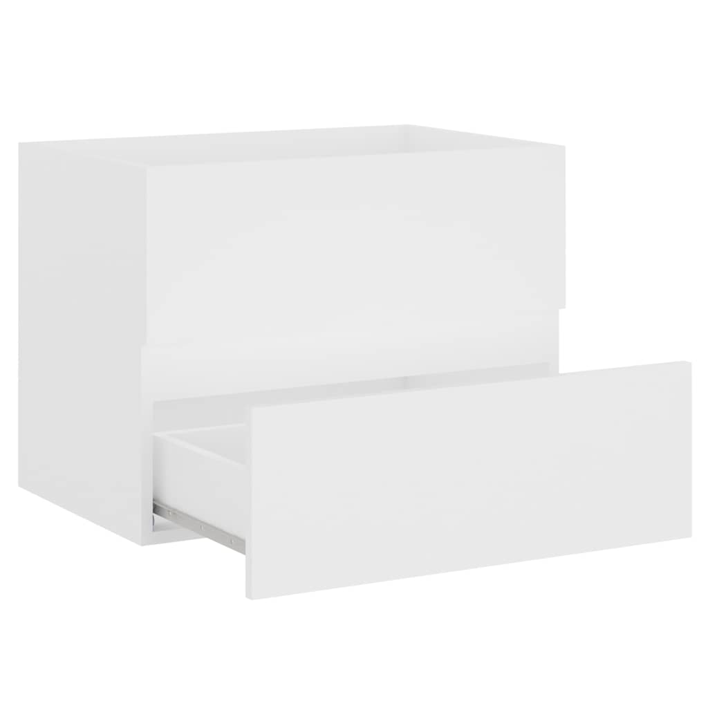Bathroom Furniture Set | White | Engineered Wood, Acrylic | Medium