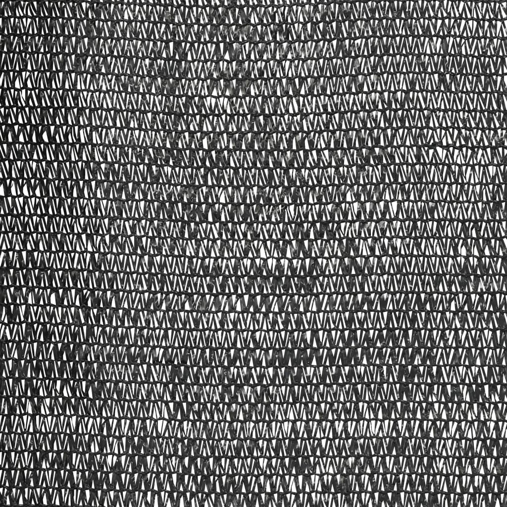 Privacy Net Black 2x50 m HDPE 195 g/m²