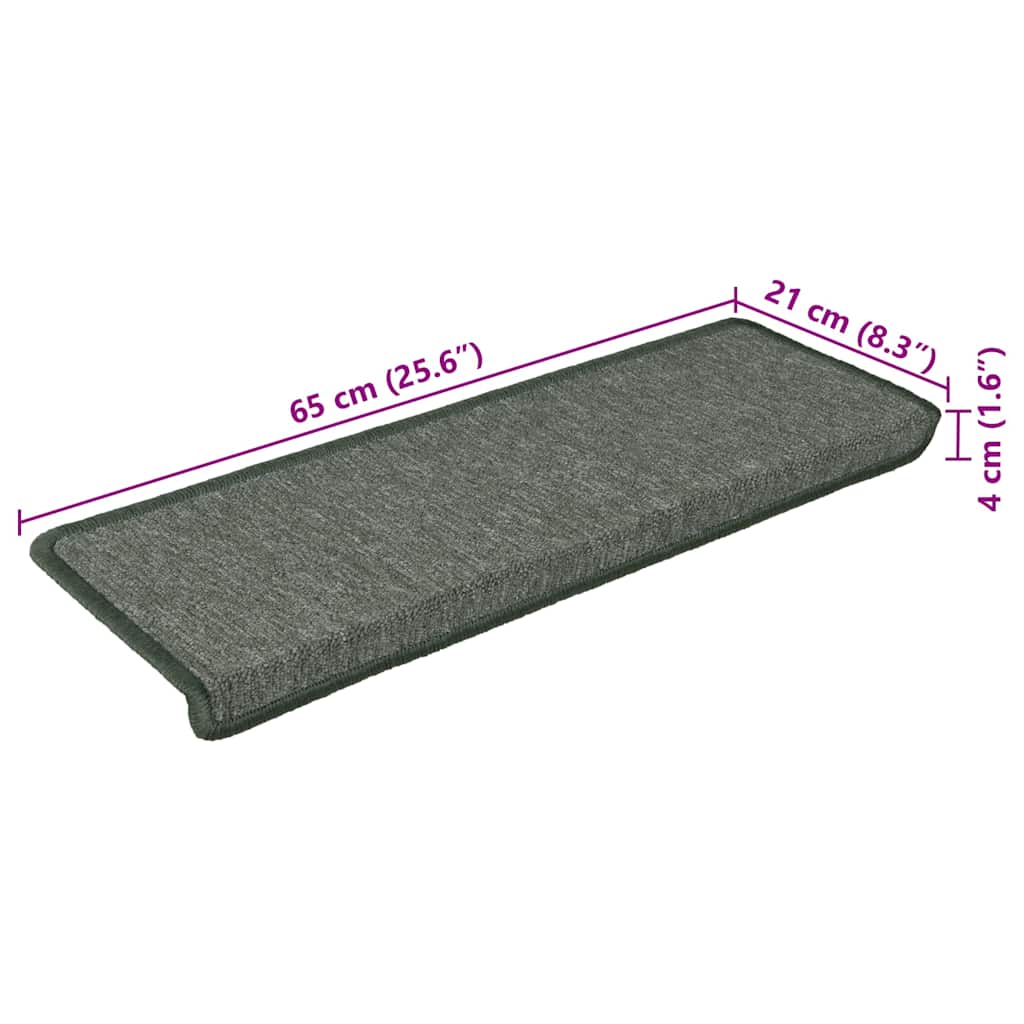 Stair Tread | Set of 15 | Green