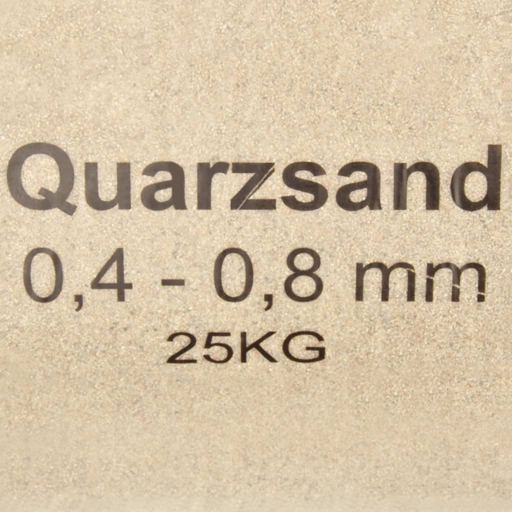 Filter Sand | Natural Sand | Quartz | 25 kg bag | Filter Sand | Cubic