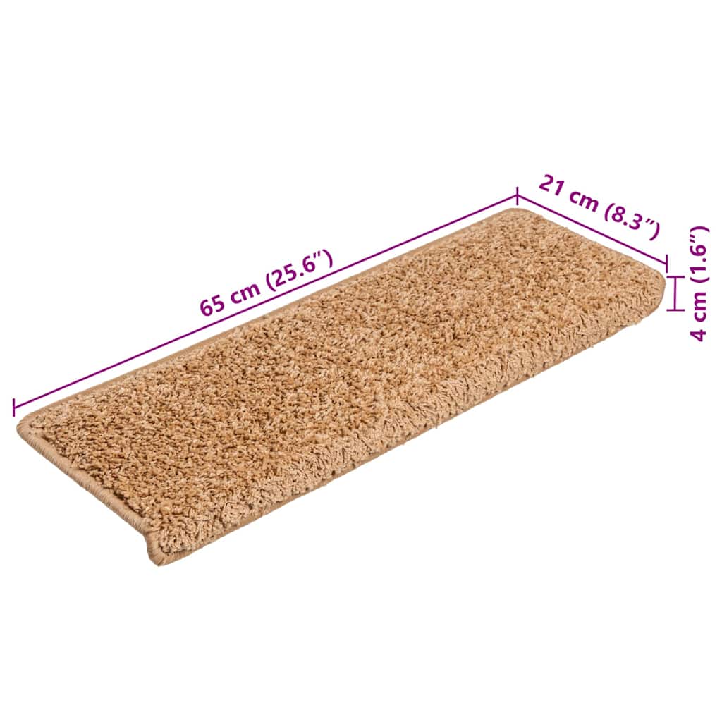 Stair Mat | Set of 10 | Beige
