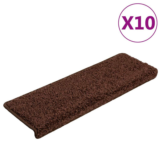 Stair Mat | Set of 10 | Brown