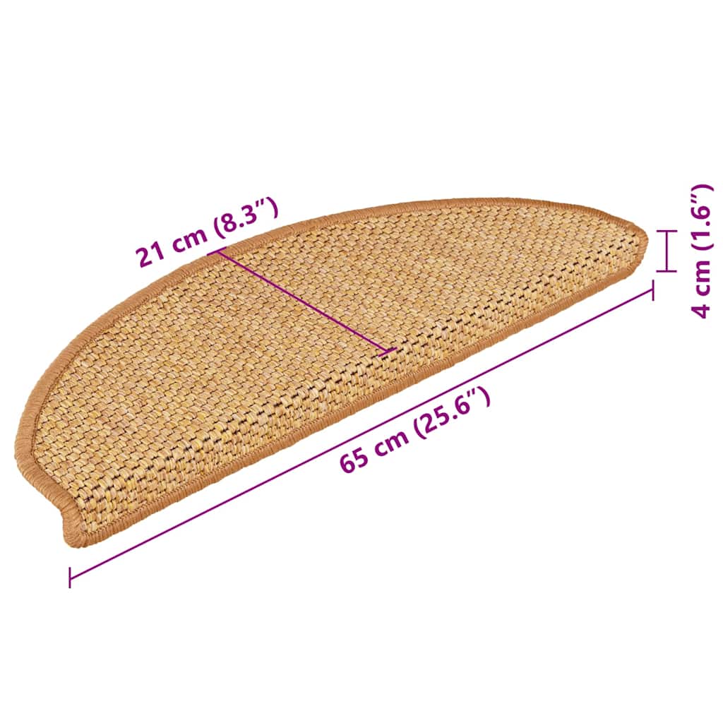 Stair Mat | Set of 15 | Sisal