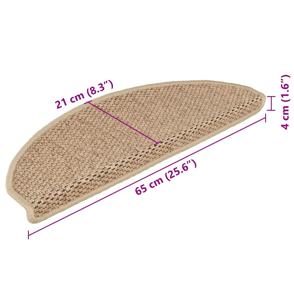 Stair Mat | Set of 15 | Sand