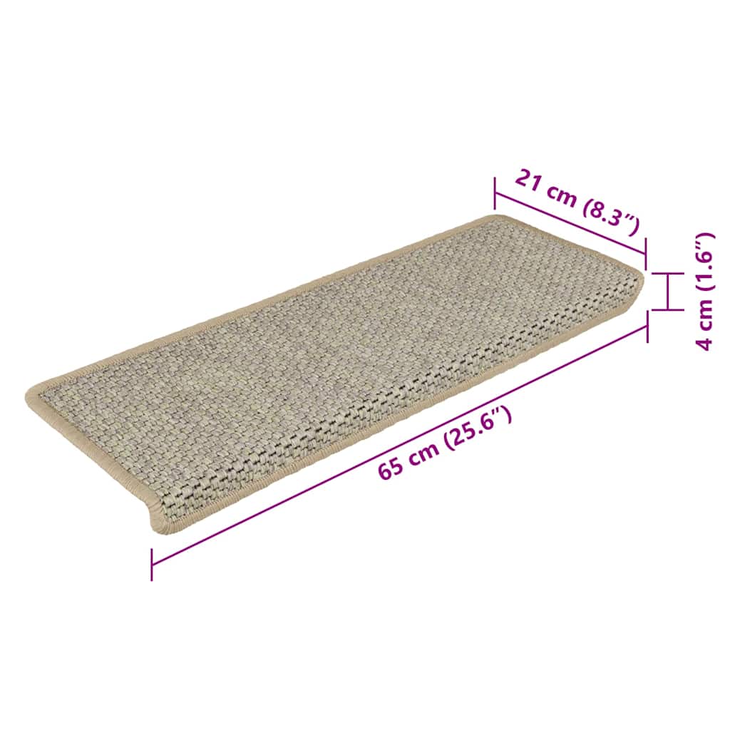 Stair Mat | Set of 15 | Green