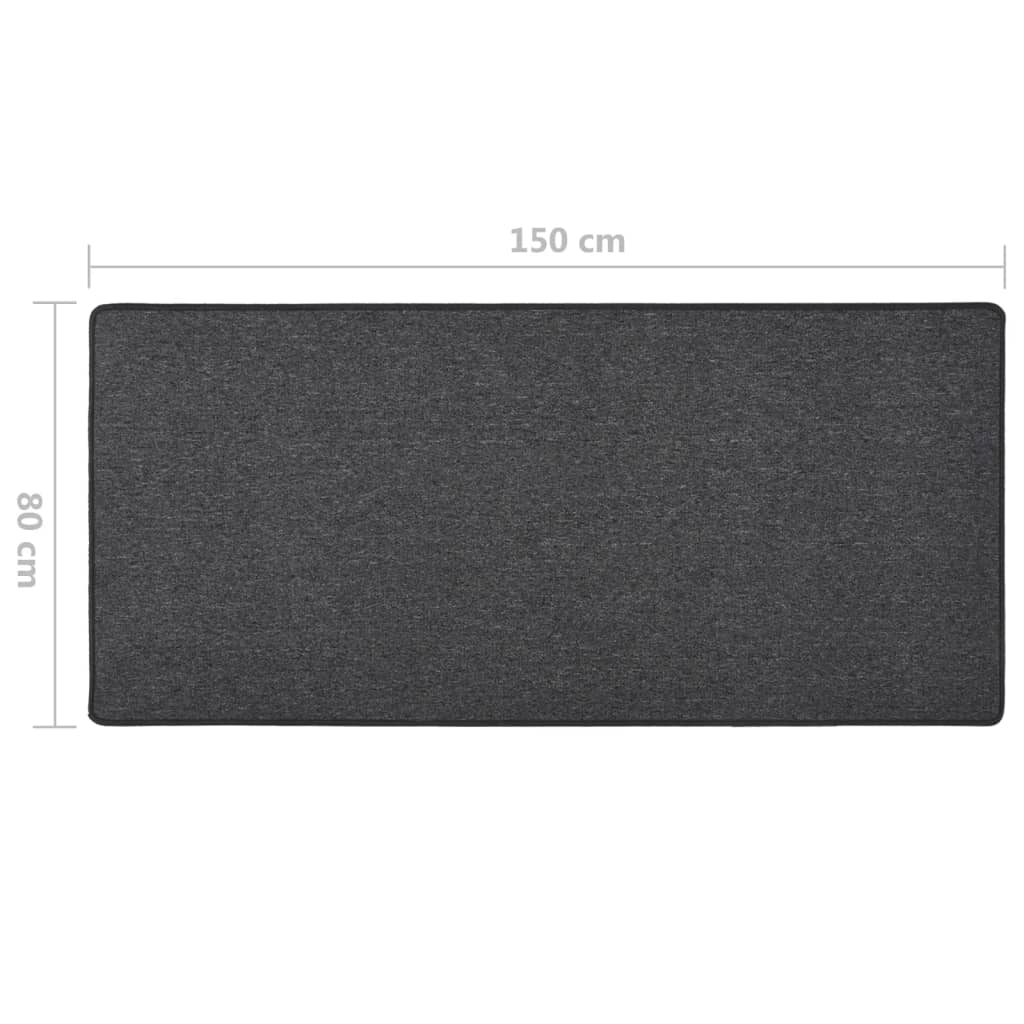 Carpet Runner | Anthracite | Needle-punched fabric (100% polypropylene)