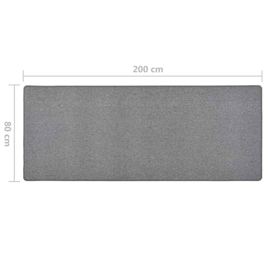 Carpet Runner | Dark Grey | Needle-punched fabric (100% polypropylene)