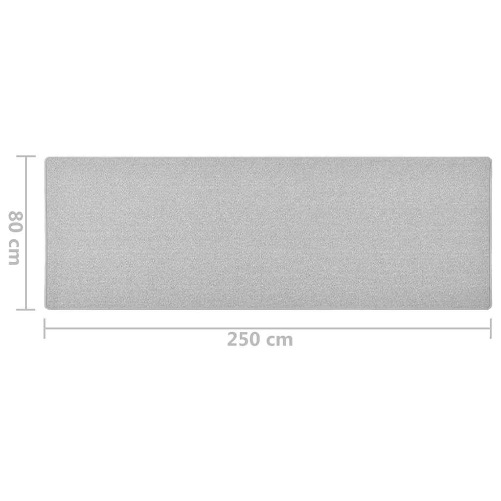 Carpet Runner | Light Grey | Needle-punched fabric (100% polypropylene)
