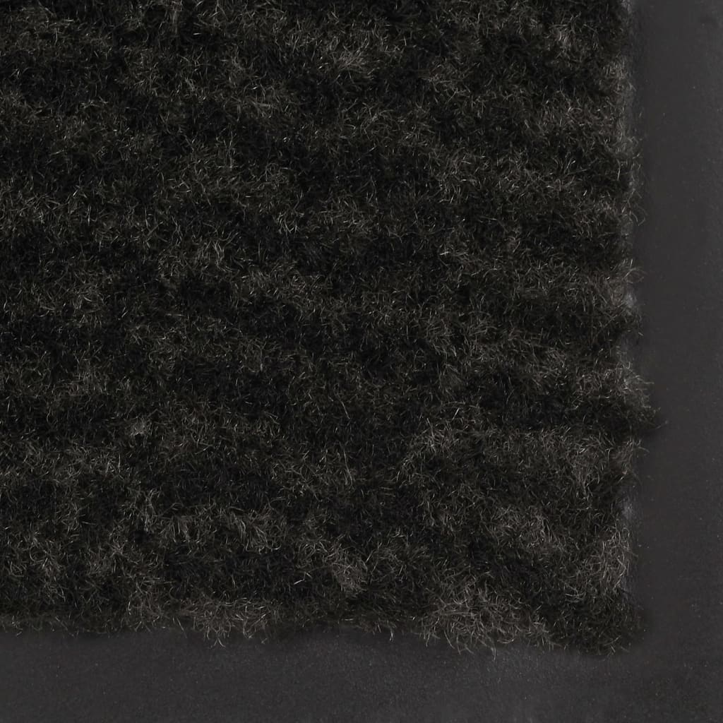 Doormat | Black | Polypropylene, Rubber | 60 x 180 cm | Non-slip