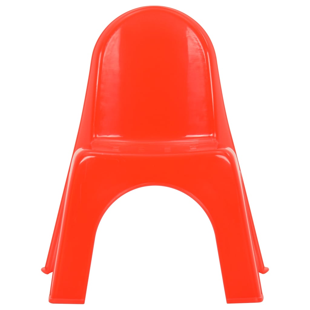 Kids Table And Chair | Red, green, yellow, blue | 100% PP (polypropylene)